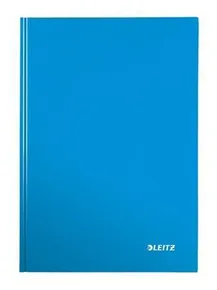 Notizbuch "Wow", blau, kariert, A4, 80 Blatt, glänzend, LEITZ